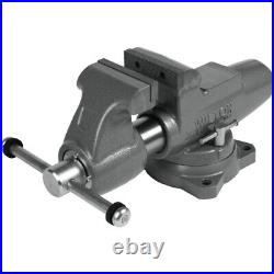 Wilton WL9-28832 Machinist 5 in. Jaw Round Channel Vise with Swivel Base New