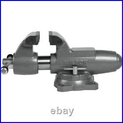 Wilton WL9-28832 Machinist 5 in. Jaw Round Channel Vise with Swivel Base New