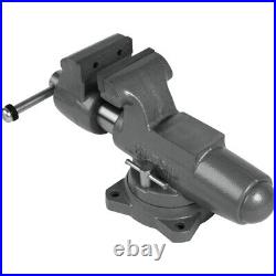 Wilton WL9-28832 Machinist 5 in. Jaw Round Channel Vise with Swivel Base New