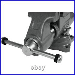 Wilton WL9-28832 Machinist 5 in. Jaw Round Channel Vise with Swivel Base New