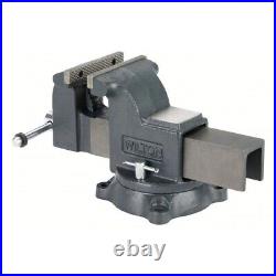 Wilton WS6 6 Jaw Shop Vise with Swivel Base 6 Opening 3.5 Depth 63302