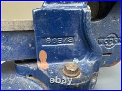Woden No. 186B/2 Mechanic's Vise with Swivel Base. Made in England
