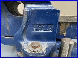 Woden No. 186B/2 Mechanic's Vise with Swivel Base. Made in England