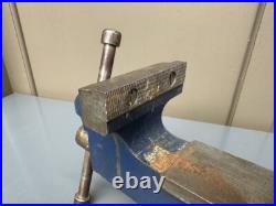Woden No. 186B/2 Mechanic's Vise with Swivel Base. Made in England