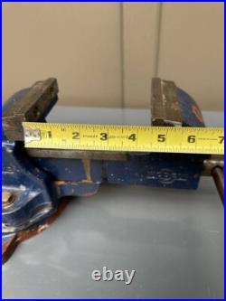 Woden No. 186B/2 Mechanic's Vise with Swivel Base. Made in England Woden No. 186B/2 Mechanic's Vise with Swivel Base. Made in England