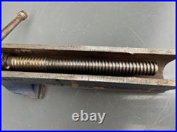 Woden No. 186B/2 Mechanic's Vise with Swivel Base. Made in England