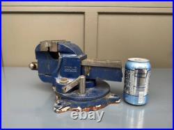 Woden No. 186B/2 Mechanic's Vise with Swivel Base. Made in England