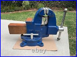 Yost 4 1/2 Combination Bench Vise with Pipe Jaws, Made in USA, Excellent Condition