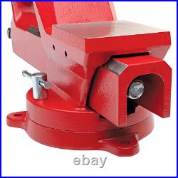 Yost Model ADI-8 8 Inch Austempered Ductile Iron Bench Vise with Swivel Base