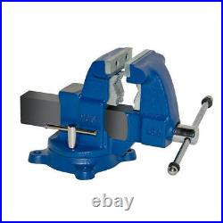 Yost Vises Model 45C Combination Pipe And Bench Vise Tradesman Swivel Base Blue