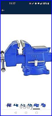 Yost Vises Model 465 Heavy-Duty 6.5 Combo Pipe and Bench Vise with Swivel Base