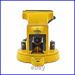 Yost Vises Model 910-HV Workshop Vise High Visibility All Steel Yellow 10in