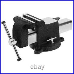 Yost Workshop Bench Vise 10 in. All Steel Utility 2-Lockdown Swivel Base Steel